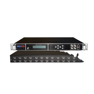 (Q324M) kostengünstiger 24-in-1 hd-mi-eingangscode-modulator auf 16 isdbt dvbt atsc rf-ausgang modulator für Coax-Kabel- und IPTV-Netzwerke - Product Image 2