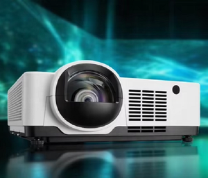 6000 Lumens WUXGA 3LCD 4K โปรเจคเตอร์เลเซอร์เครื่องฉายฉายฉายฉายภาพสมจริงทำแผนที่3D - Product Image 2