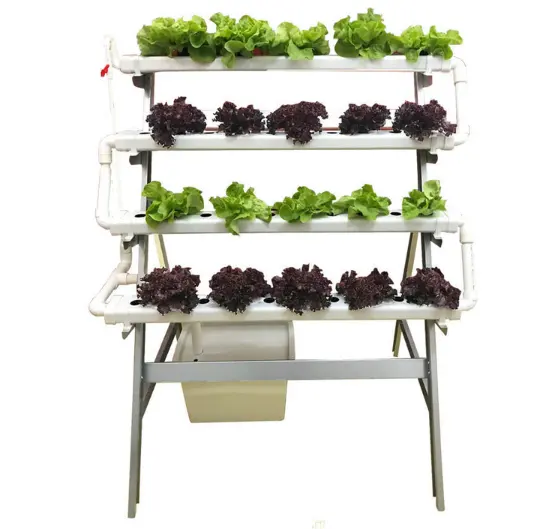 Sistema hidropônico plantador de legumes de baixo custo, sistema de kits de cultivo