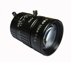 8 Megapixel 50mm CCTV <strong>C</strong> <strong>Mount</strong> Lens Machine Vision Lens for <strong>C</strong> <strong>Mount</strong> Camera Fixed Iris - Product Image 2