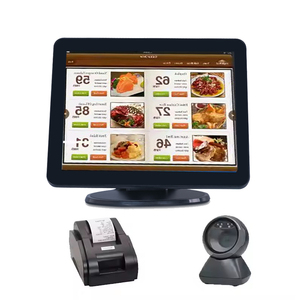Écran tactile de systèmes de point de vente de 13.<span class=keywords><strong>3</strong></span> pouces tout en un terminal de caisse enregistreuse point de vente avec logiciel de point de vente gratuit - Product Image 1
