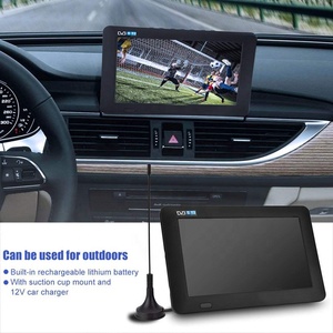 7 9 10นิ้วสมาร์ทมือถือ Led/lcd DVB T2 ATSC ISDB T ชาร์จแบบพกพาทีวีดิจิตอล - Product Image 2