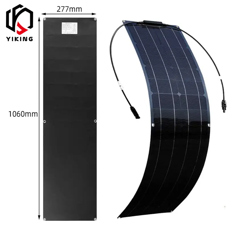 Pannello solare flessibile a Film sottile in silicio amorfo pannelli solari flessibili multiuso ad alta efficienza