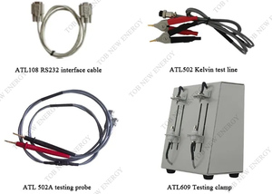 Probador de resistencia interna de batería TOB con función de prueba ESR de supercondensador - Product Image 4