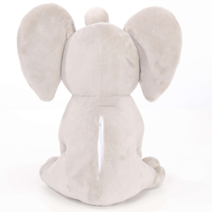 New Customizable Plush Elephant <strong>Toy</strong> from Thailand Sitting Hugging Style for Birthdays Stress Relief - Product Image 3