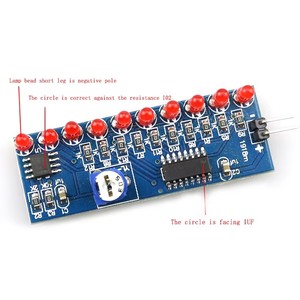 Akıllı elektronik kitleri NE555 + CD4017 hafif su akan LED ışık modülü DIY kiti - Product Image 5