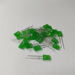 <strong>2</strong>*5*7MM Square <strong>LED</strong> 2P/3P Power indicator light Red Blue Yellow Green White Light Emitting Diode 257 - Product Image 2