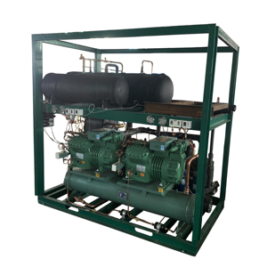 Die intelligente System logik steuerung mit Schalt kasten ist für den wasser gekühlten 20-PS-Gefrier schrank R410a R23 mit zwei Kompressoren ausgelegt - Product Image 4