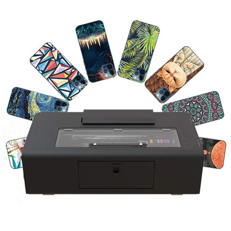Devia portable 3d photo printer diy kit six color 5760x1440dpi UV inkjet Printer for customize mobile back skin