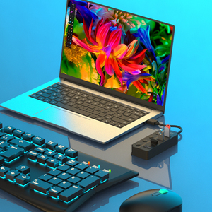 带独立交换机的<span class=keywords><strong>USB</strong></span> 2.0集线器4 in 1 mac迷你坞站4端口<span class=keywords><strong>USB</strong></span>集线器