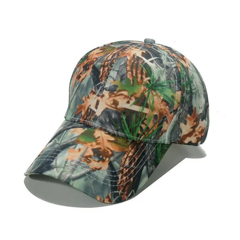 Cappello mimetico cappello mimetico pesca berretto da Baseball protezione solare ad asciugatura rapida con stampa berretto da caccia