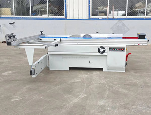 Ahşap blok levha kesme makinesi scm sürgülü masa testereleri dairesel testere bıçağı kesim makineleri çift elektrik motoru - Product Image 6