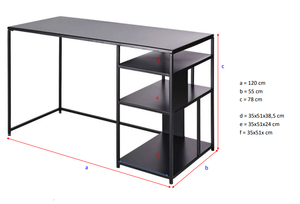 OEM ODM fácil montaje inteligente mesa de ordenador de lectura y mesas de ordenador mesa de ordenador de escritorio de comercio - Product Image 6