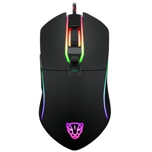 Moto speed V30 RGB Hintergrund beleuchtete optische Mäuse mit 3500 DPI Programmierung kabel gebundener Gaming-Maus mit Treiber für Computer Jetzt auf Lager - Product Image 1