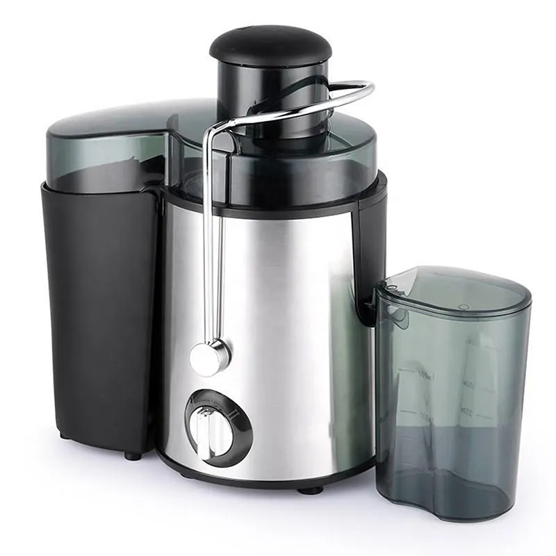 Licuadora exprimidora de jugo de modo de doble velocidad de 800W para jugo de frutas y verduras máquina de cocina eyección automática de pulpa