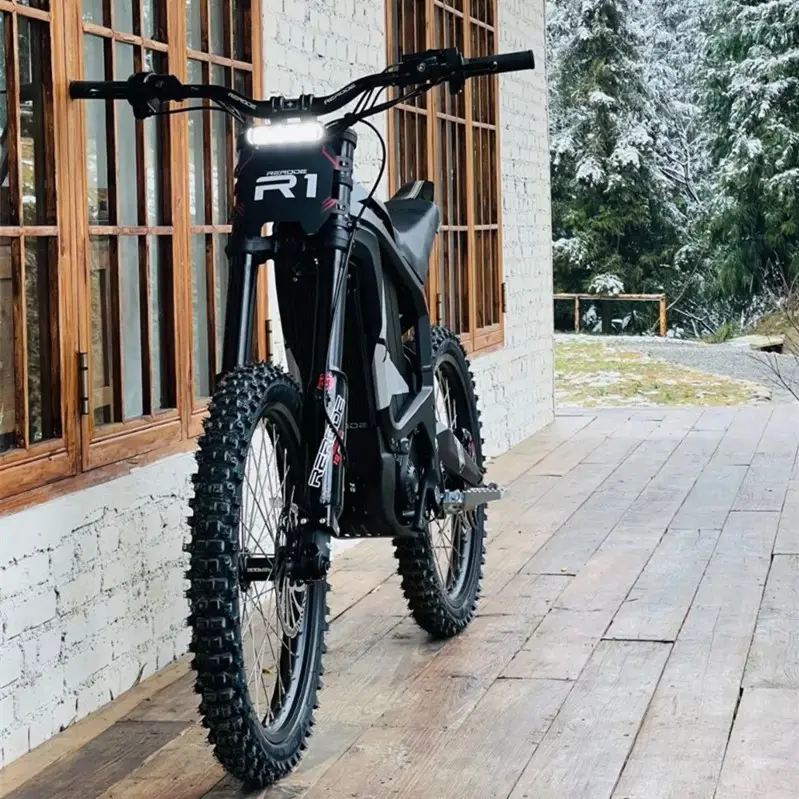 RERODE R1 2024 오프로드 자전거 전기 먼지 자전거 오토바이에 대 한 새로운 고속 8KW Ebike 모터
