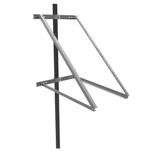 ソーラーパネルPV取り付けシステム片面ポールマウントサポートソーラーパネル取り付けシステムラック用 - Product Image 1