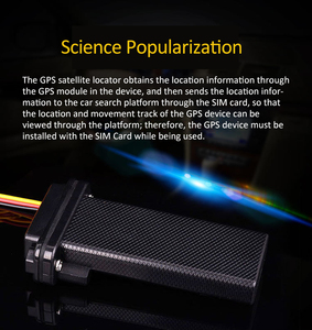实时位置迷你GPS跟踪器设备sim卡GPS跟踪器智能GPS跟踪设备或摩托车电动自行车踏板车等 - Product Image 4