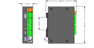 Hot Selling Intelligent Iot Gateway Ethernet-Web konfiguration Hoch effizientes Kommunikation management Direkt Hersteller - Product Image 3