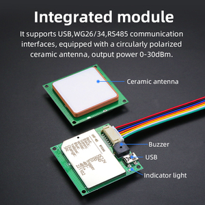 WYUAN Low Cost Long Distance Embedded UHF <strong>RFID</strong> <strong>Reader</strong> <strong>Module</strong> 860~960MHz Passive <strong>with</strong> Wiegand 26/34 <strong>RS232</strong>/485 TCP/IP <strong>Interface</strong> - Product Image 3