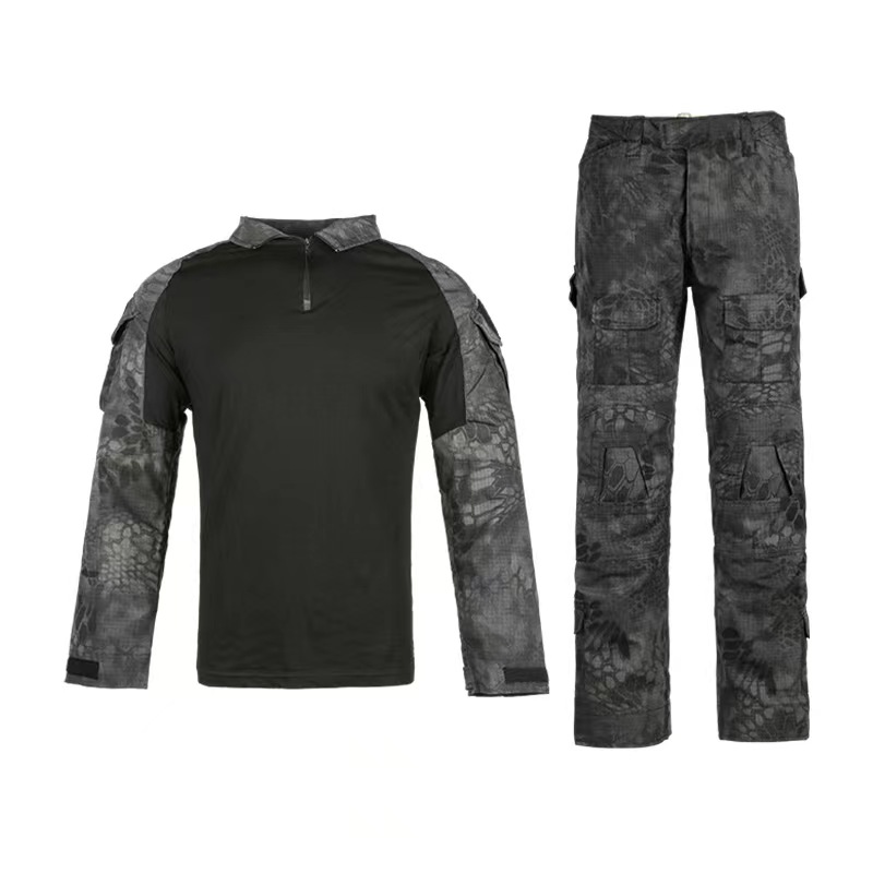 python black frog suit
