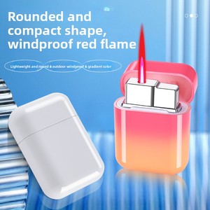 سماعات أذن لاسلكية إبداعية عالية الجودة تصميم عصري مقاوم للرياح مع عنصر هدايا شائع ولاعة - Product Image 4