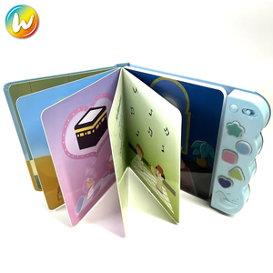 Yimi kağıt özel yeni yıl müzik baskı ses karton kitap çocuklar için hediye baskı talep üzerine - Product Image 3