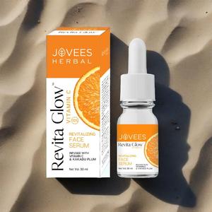 Jovees草药Revita Glow <span class=keywords><strong>Vit</strong></span> <span class=keywords><strong>C</strong></span>血清30毫升由天然草药提升