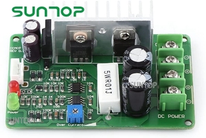 Regolatore di velocità del motore PWM DC, scheda di controllo della velocità del motore della protezione da sovraccarico del potenziometro del regolatore 12V/24V/36V 15A - Product Image 4