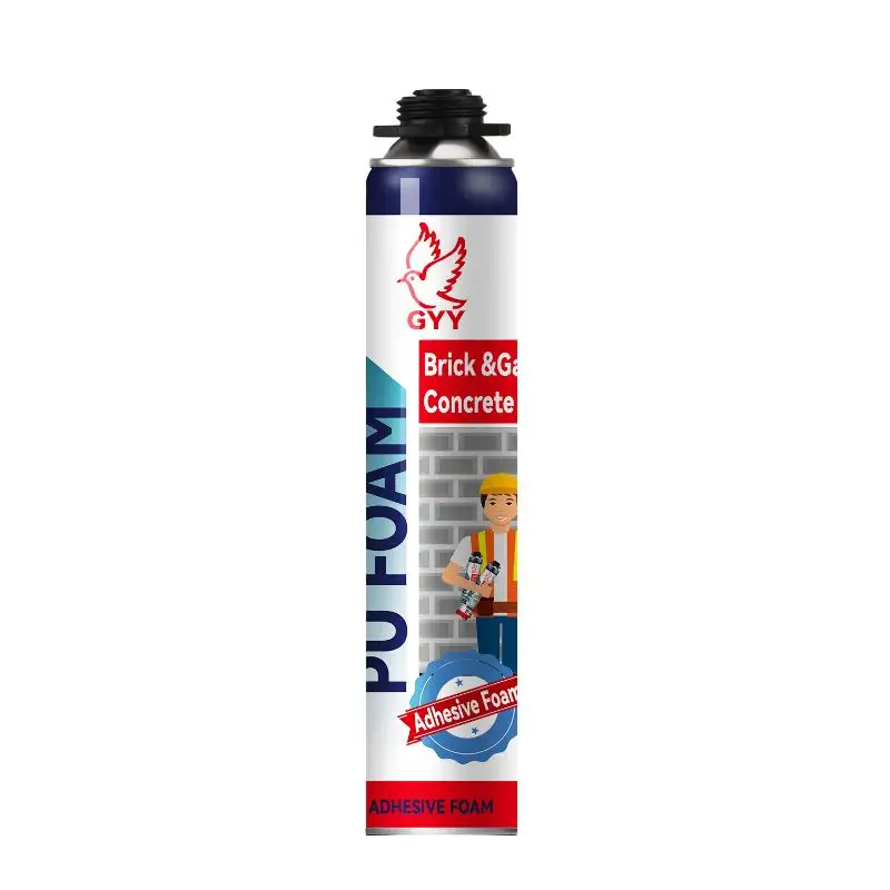 750ml schiuma espansa poliuretanica ad alta legatura schiuma PU Spray per l'isolamento