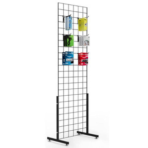 Gridwall panel ekran standı Metal tel örgü ekran panelleri perakende mağaza için 3x6 gridwall paneli ekran - Product Image 6
