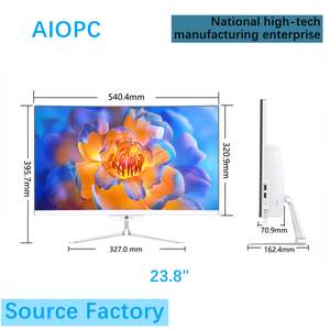 Factory Oem Aio Pc Gamer 23.8&quot; Curved I3 I5 I7 All in One Pc <strong>Ddr</strong> 16gb 512gb 1gb Ssd Allinone <strong>Desktop</strong> Computer for Gaming - Product Image 2