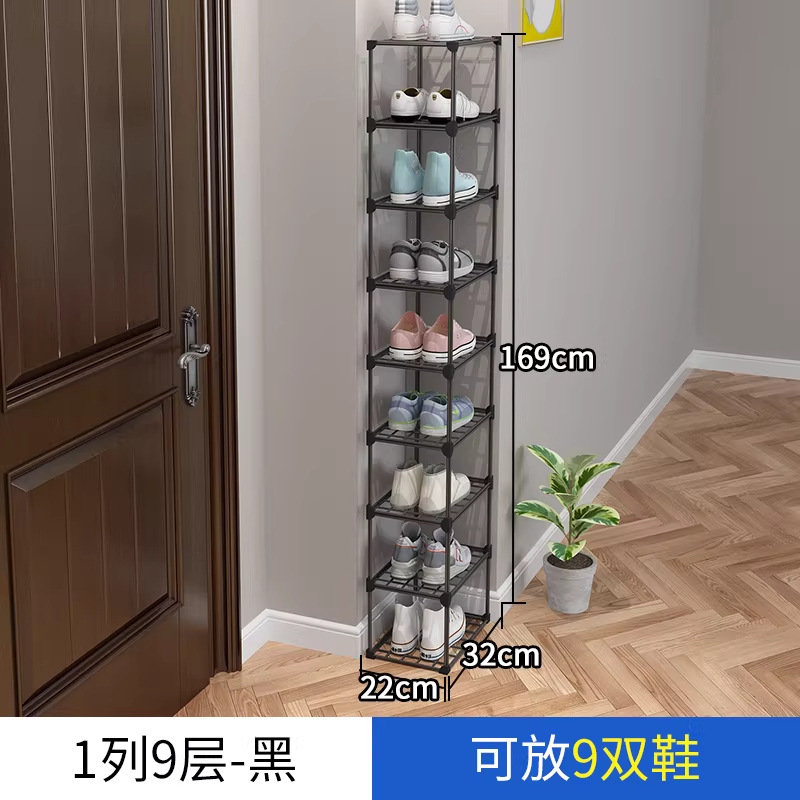 1 column with 9 floors
