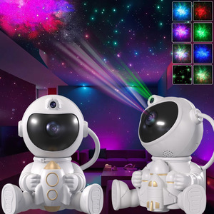 Uzay mekik roket astronot yıldızlı gökyüzü projeksiyon atmosfer ışığı astronot gece lambası yatak odası dekorasyon - Product Image 3