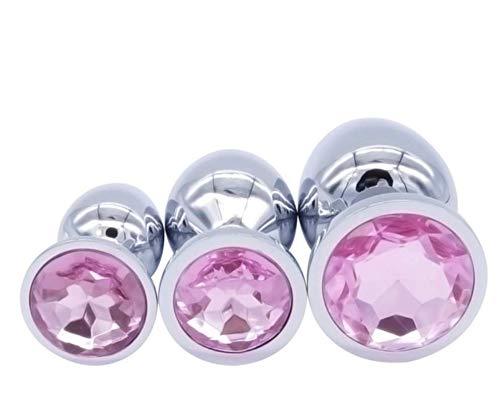 Argent/rose (3 pcs/ensemble)