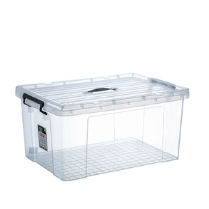 Cajas apilables de plástico pp para almacenamiento de artículos diversos, contenedor de plástico para el hogar, buena calidad - Product Image 3