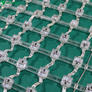 SHIJI <span class=keywords><strong>LED</strong></span>-Mesh-Lichtbildschirm P100 P83 P55 P50 Adressierbare <span class=keywords><strong>LED</strong></span>-Punktbeleuchtung UCS5603 Wasserdicht IP68 <span class=keywords><strong>LED</strong></span>-<span class=keywords><strong>Pixel</strong></span>-Bildschirm - Product Image 1