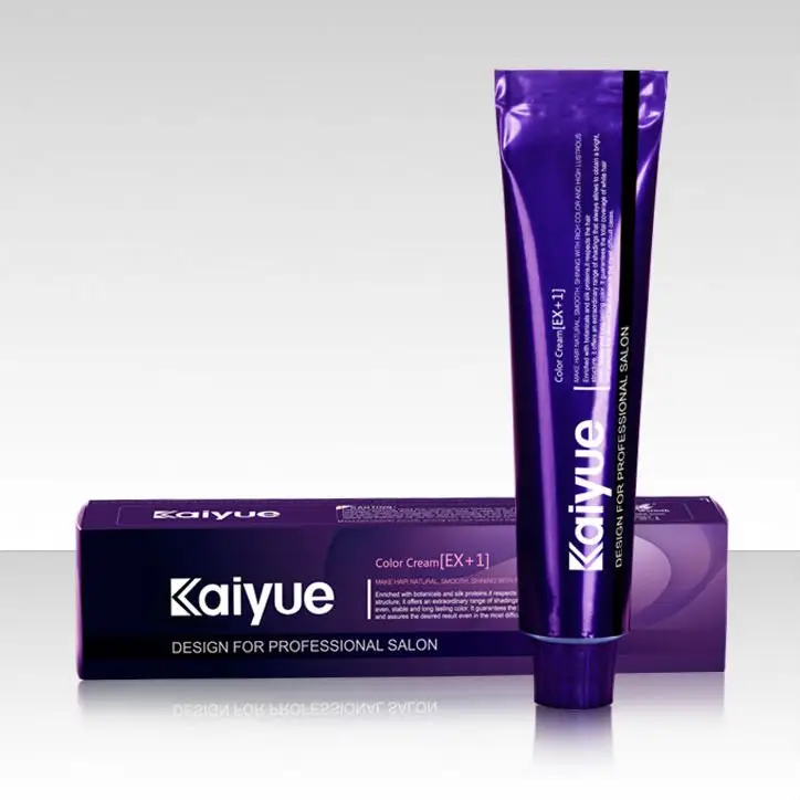 KAIYUE Tinturas de Cabelo Loiro Dourado Vermelho Violeta Azul Marrom China Fábrica de Creme Cor Da Tintura de Cabelo de Baixo Preço