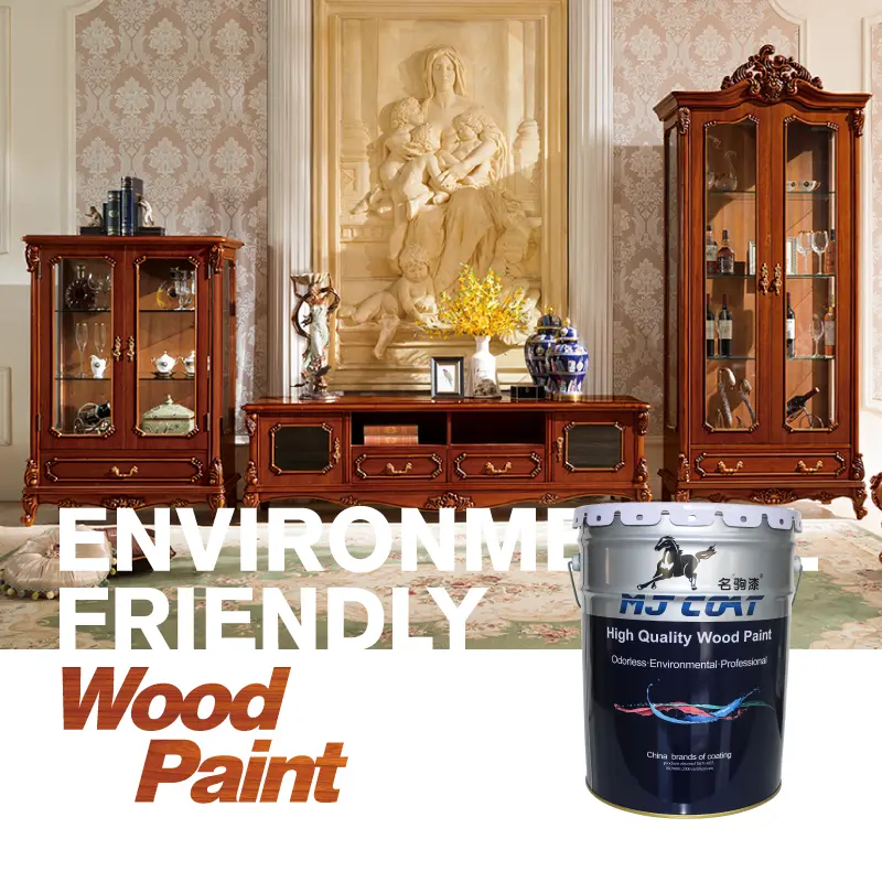 Hot selling spray wood paint waterproof wood coating waterbrone varnish paint