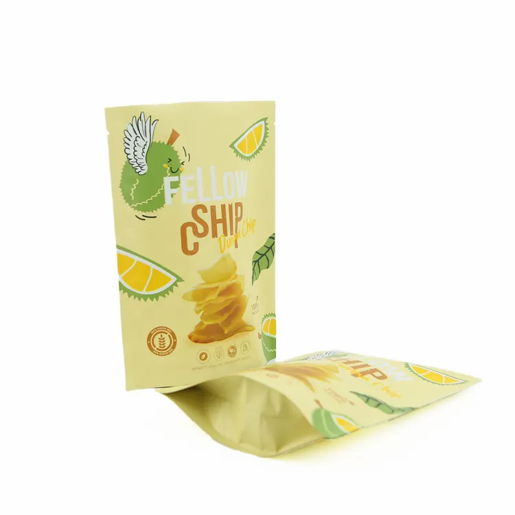 도매 알루미늄 호일 질경이 바나나 옥수수 옥수수 감자 칩 포장 비닐 봉투 사용자 정의 로고 디자인 명확한 인쇄