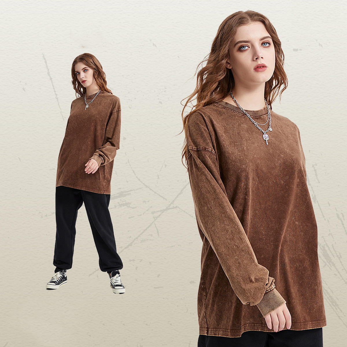 สีน้ำตาล