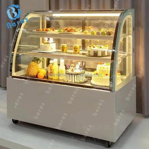 Bánh thủy tinh bánh mì Pastry hiển thị tủ lạnh thương mại bánh sandwich tráng miệng Sushi bánh trung thu trưng bày tủ lạnh - Product Image 5