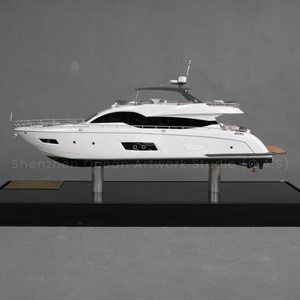 हस्तनिर्मित 49 सेमी वाली जहाज मॉडल अनुकूलित व्यापार उपहार प्लास्टिक शिल्प जिसमें सनसीकर बरट्राम अन्य नौका ब्रांडों की विशेषता है - Product Image 4