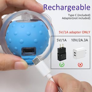 Interaktif kedi oyuncak topu kese içinde hızlı haddeleme, hareket Chirping kedi oyuncak gizlemek ve fare yakalamak oyunu aramak - Product Image 5