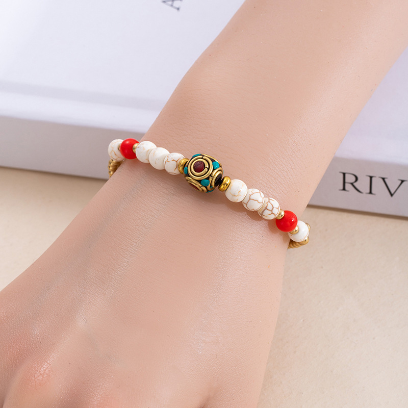L490 teinte blanc-rosée multi