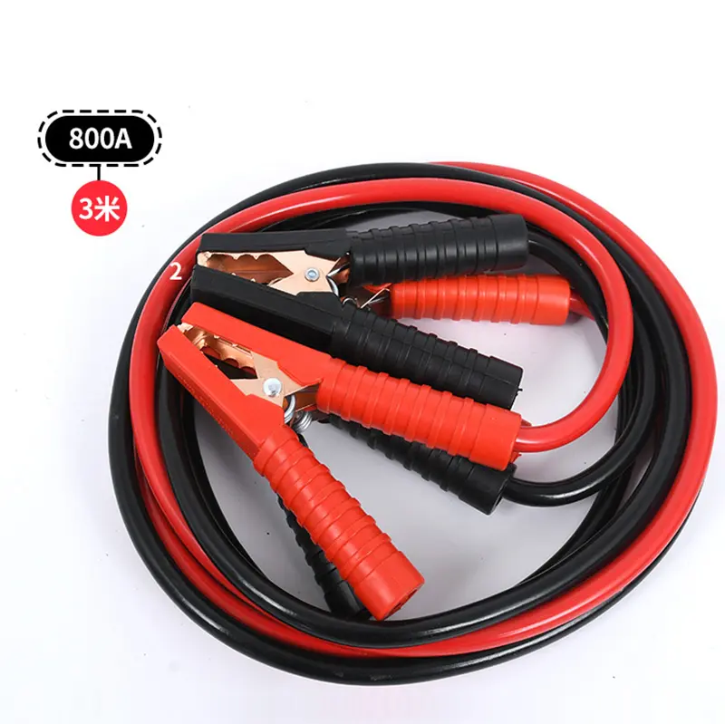 500A 1000A 1200A 12V 24V автомобильный усилитель кабель 2 м 2,5 м 3 м Аккумулятор для экстренной зарядки электроники соединительный кабель