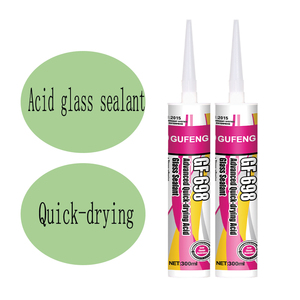 GUFENG High-quality <strong>Low</strong>-price Sale of High-<strong>viscosity</strong> Quick-drying Acidic <strong>Silicone</strong> <strong>Sealant</strong>
