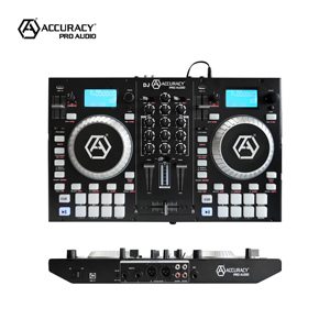 Accuracy Pro <strong>Audio</strong> <strong>MIDI</strong>-1915 Professional <strong>MIDI</strong> <strong>Controller</strong> DJ <strong>Controller</strong>/<strong>Audio</strong> Console Mixer USB DJ <strong>Controller</strong> With Bluetooth - Product Image 1