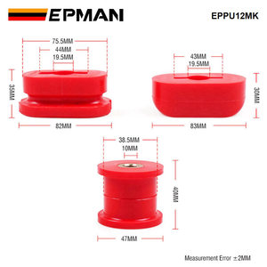 EPMANフロントエンジンマウントドッグボーンブッシングフィットVWゴルフジェッタMK4アウディA3A4 86-13エンジンモーターEPPU12MK - Product Image 2