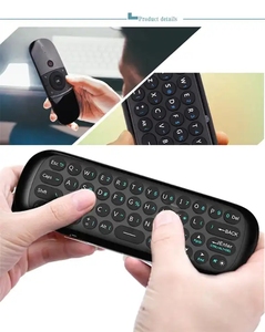 Teclado y ratón W1 Air Mouse 2,4G del mercado europeo con juegos de detección giroscópica, control remoto, funciona para Android TV Box - Product Image 3